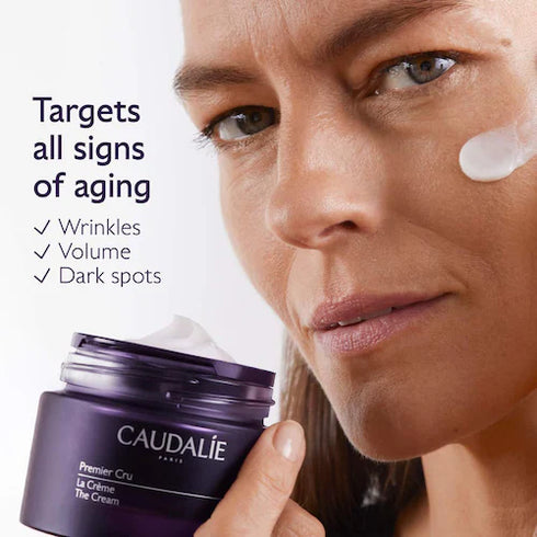 Premier Cru Anti Aging Refillable Cream Moisturizer with Hyaluronic Acid